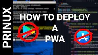 How to deploy a PWA