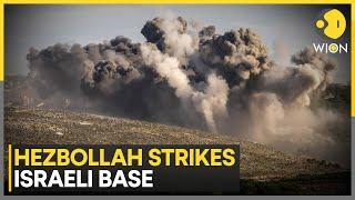 Israel-Hezbollah war: Hezbollah launches 35 rockets at Israeli base | Four fighters killed | WION