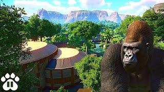 Making a Twin-Dome Habitat for Western Lowland Gorillas | Eco-Zoo | Planet Zoo Franchise Mode Ep30