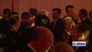 Elon Musk after Trump speaks at America First Policy Institute gala Mar-a-Lago (11-14-2024)