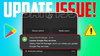 How to Fix Update Google Play Store Service Issue on Samsung Phone | Failed to Update Play Store