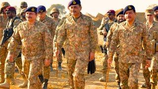 General Syed Asim Munir, NI (M), visited troops participating in a field training exercise #ispr