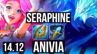 SERAPHINE vs ANIVIA (MID) | Rank 4 Seraphine, 5/4/17 | EUNE Challenger | 14.12