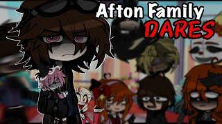 Afton Family Dares || Gacha Club