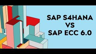 sap ecc vs sap s4hana | sap s4hana and sap ecc difference | sap s 4hana and ecc difference