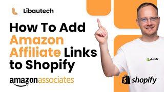 How To Add Amazon Affiliate Link to Shopify