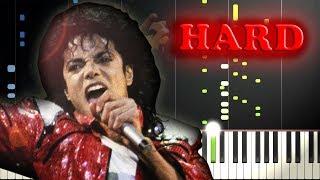 MICHAEL JACKSON - BEAT IT - Piano Tutorial