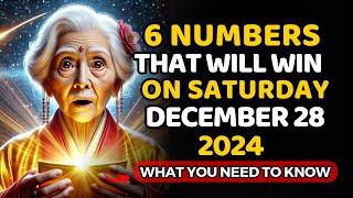 6 Lucky Numbers to FOCUS and GET RICH on December 28, 2024 | Buddhist Philosophy