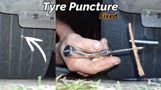 Tyre Puncture Repair how to fix