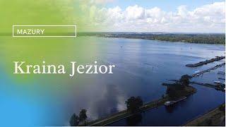 Masuria - Region of lakes. Gizycko and around with drone in quality 4K #Masuria #gizycko #lake