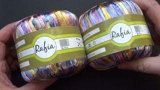 Эксклюзив! Пряжа из Италии Rafia и Fettuccione из магазина www.100wool.it