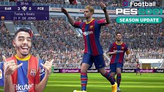 PES 21 MOBILE FIRST GAMEPLAY 