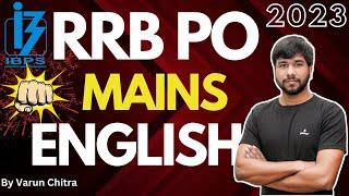 IBPS RRB PO MAINS ENGLISH LIVE MOCK | Parajumbles, match column & double fillers | by Varun Chitra