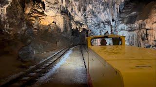 Postojna, Slovenia Cave Train | Cab view | Full ride in 4K UHD