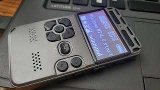 64GB Digital Dictaphone Voice Recorder Review - The Best Digital Dictaphone MP3 Player For Under $30