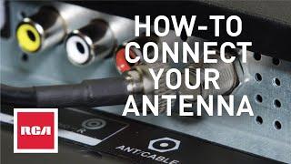 How To Connect Your Antenna to Your TV