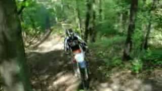 Prawie sie udalo hill climb .... YZ250F 08'