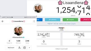 Lisa and Lena are back on Tik Tok and reached 1 Million Follower in under 9  hours! YEAH!!!