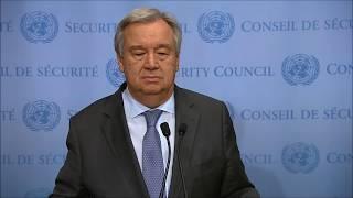 Inner City Press Asked SG Guterres Cameroon Q. UN Said He Hadn't Heard It, Threatened to Review ICP