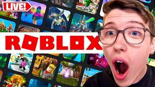 LIVE - PLAYING ROBLOX WITH CHAD!