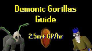 Demonic Gorillas Guide | 2.5m+ GP/hr