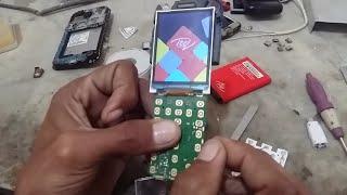 All itel keypad Phone Power key Not Working Solution / itel model: it5092 power Button Not working