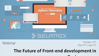 WEBINAR: The Future of Front-End Development for Business Applications (ENGLISH)