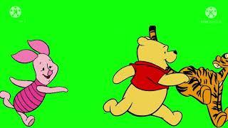 Winnie The Pooh Animal Stampede With Camp Lazlo Green Screen