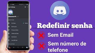 DISCORD - COMO RECUPERAR A SUA CONTA || Como recuperar a conta Discord sem e-mail