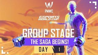 [MN] 2024 PMWC x EWC Group Stage Day 1 | PUBG MOBILE WORLD CUP x ESPORTS WORLD CUP