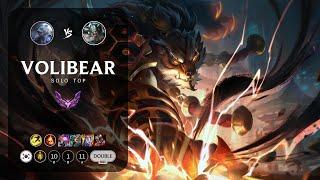 Volibear Top vs Tryndamere - KR Master Patch 14.1