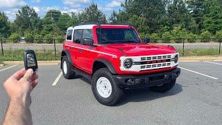 2024 Ford Bronco Heritage: Start Up, Test Drive, Walkaround, POV and Review