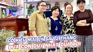 Tết đi ăn chực nhà cô Kiều Mai Lý, cô vui khi nhóm đến thăm và nghẹn ngào khi nhắc  đến con cô.