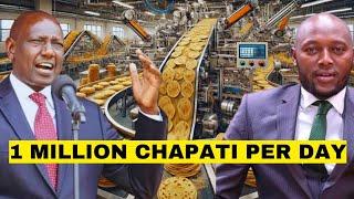 DramaStephen Letoo Reacts on Ruto's Chapati Project-Nitaleta Machine ya kutengeneza Chapati Million