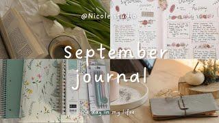 journal with me |bullet journal |September setup 2024