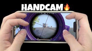 Best HANDCAM 5 Finger + Gyroscope | iPhone 13 Pro Max ️ PUBG Mobile
