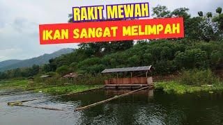 MANCING IKAN DI RAKIT MEWAH SPOT MANCING WADUK CIRATA JAWA BARAT // MANCING CIRATA TERBARU 2025