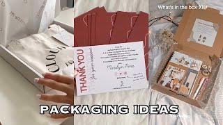 PACKAGING IDEAS FOR SMALL BUSINESS ORDERS | Sustainable & Cheap