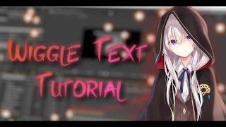 Wiggle Text Animation Tutorial - After Effects