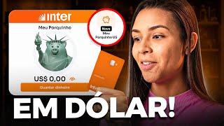 NOVIDADE: PORQUINHO DO BANCO INTER EM DÓLAR! COMO FUNCIONA? VALE A PENA?