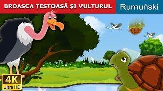 BROASCA ŢESTOASĂ ȘI VULTURUL | Tortoise and Vulture in Romana | @RomanianFairyTales