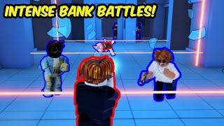 SUPER INTENSE BANK BATTLES | Roblox Jailbreak