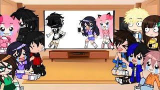 Aphmau & Friends React to Aphmau Gacha meme Compilation️ || Gacha Club || Aphmau meme4