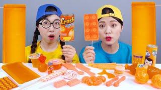 Cửa hàng tiện lợi Kẹo dẻo sô cô la cam Mukbang DONA