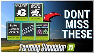 5 Simple Mods That Make Farming WAY Better! - Farming Simulator 25