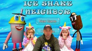 Ice Shake Neighbor - Прохождение  Привет Сосед но с Шейком и мороженым! Секретная концовка.