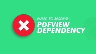 Solution: #PdfView Dependency #AndroidStudio is showing an error Android Studio Bumblebee