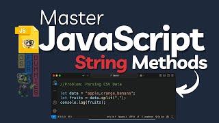 Master the JavaScript String basics | Learn JavaScript String Methods