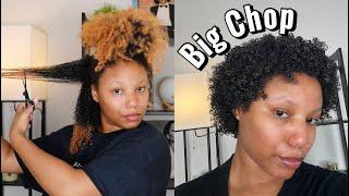 THE BIG CHOP | Starting My Natural Hair Journey Over... AGAIN