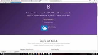 Checking - Out getbootstrap.com (v4) - Part00